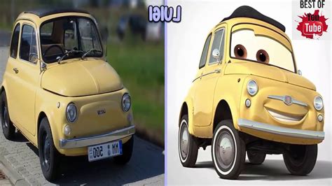 Cars Cartoon Characters In Real Life Youtube