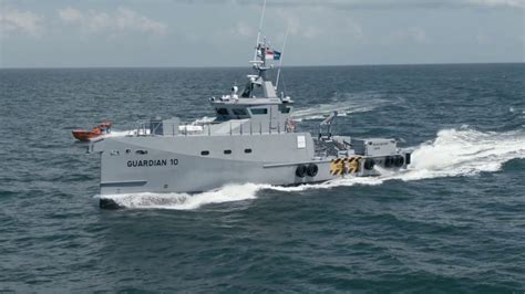 Damen Fcs 3307 Patrol Vessels Guardian 9 And 10 Deliverd To Homeland Ios