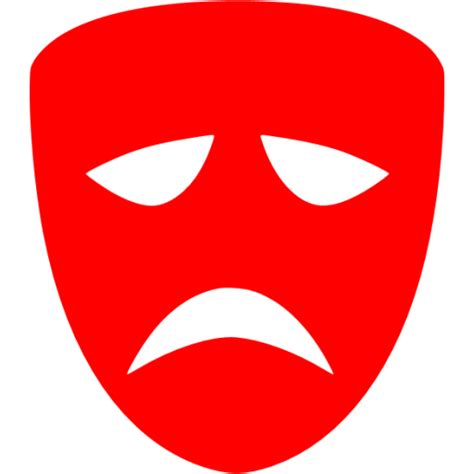 Tragedy Mask Drama Theatre Mask Png Download 512512 Free