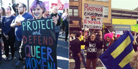 17 Loud And Proud Lgbtq Signs From The Womens Marches