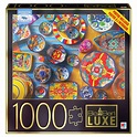 Milton Bradley Big Ben Luxe Blue Board 1000 Piece Puzzle with Poster ...