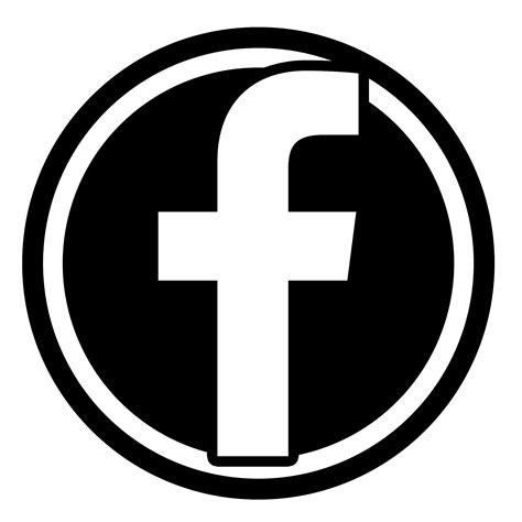 Black Facebook Logo Transparent File Png Play