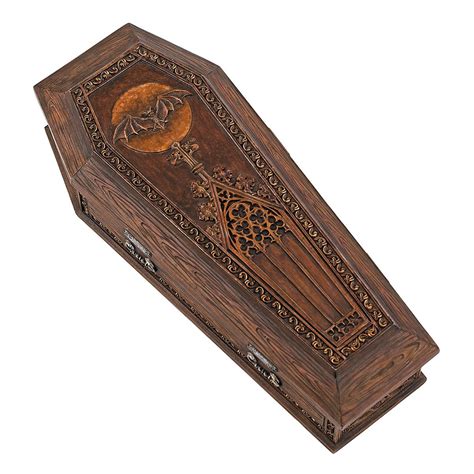 The Vampire Coffin Of Dracula Dracula Design Toscano Coffin Decor