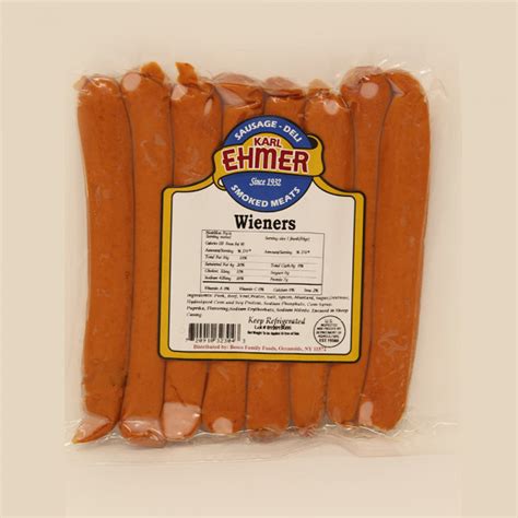Seitenwurst Long Wieners From Karl Ehmer High Quality Meat Products