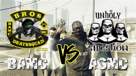 Gta V Crew Battle Bros Mc Deathsquad Vs Unholy Sideshow Free Aim