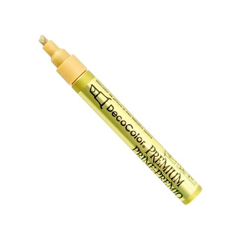 Buy The Decocolor Premium Chisel Paint Marker Leaf Finish Pen Gold
