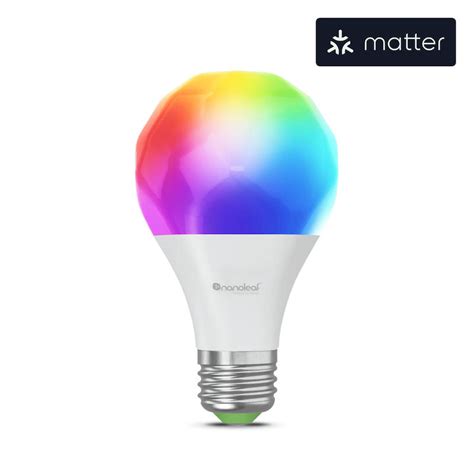 Lâmpada Led Nanoleaf A60e27 Essentials Smart Bulb Matter 56233 Gms