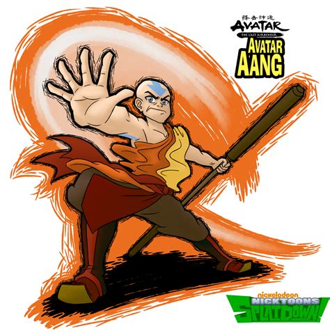 Splatdown Fighter Avatar Aang By Coonfoot On Deviantart