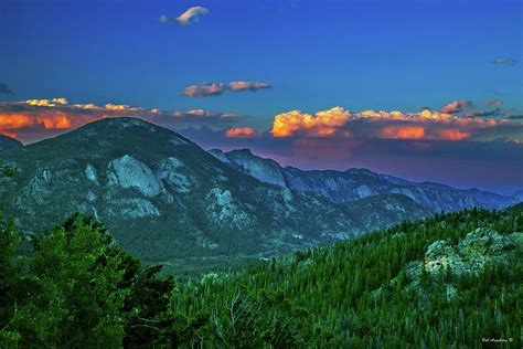 Sunset In Estes Park 7723 Photograph By Bob Augsburg Fine Art America