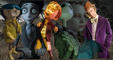 A Bunch Of Characters That Tim Burton Brought To Life Disney