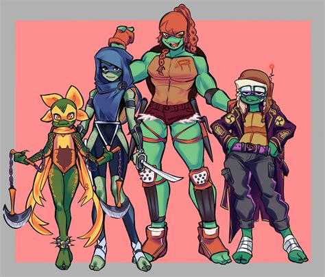 Cartoonzy — I Guess I Have A Condition I Have To Draw Canon Teenage Mutant Ninja Turtles