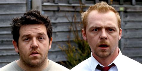 Simon Pegg Recreates The Famous Shaun Of The Dead Scene In A Holiday