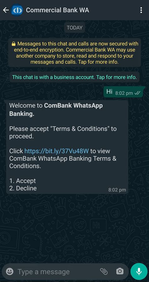 Commercial Bank Launches Whatsapp Banking In Sri Lanka The Bitverse