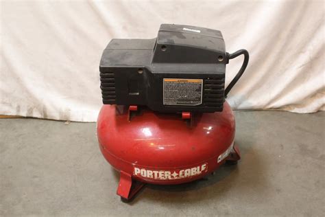 Porter Cable 6 Gal Air Compressor Property Room