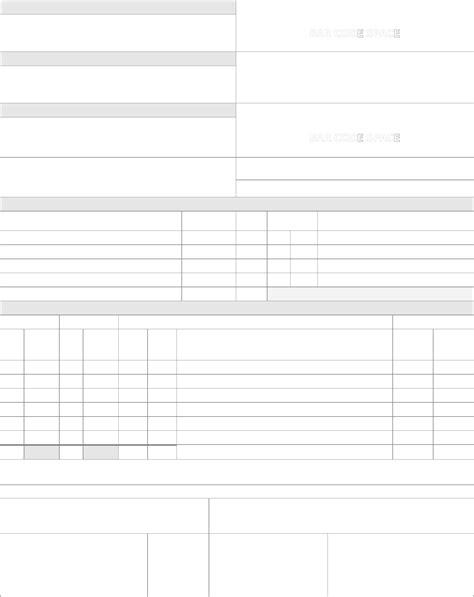 A bill of lading form serves as a contract, receipt and document title for the carriage of goods between the shipper and the transportation company. Bill of Lading Form Sample Free Download