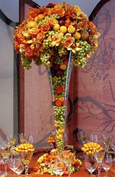Fruit Centerpieces For Lavish Wedding Inspirations Fruit