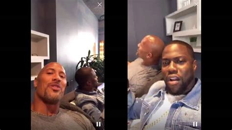 Ever since dwayne the rock johnson and kevin hart teamed up to host the 2016 mtv movie awards. Kevin Hart & Dwayne "The Rock" Johnson Periscope Together ...