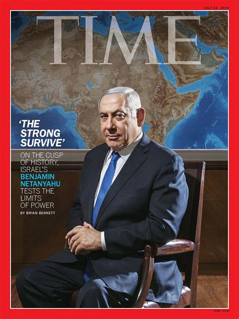 Time Puts Netanyahu On The Cover Says He Tests The Limits Of Power