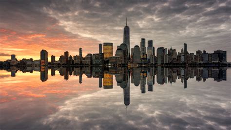 Nyc Skyline Wallpapers Wallpaper Cave