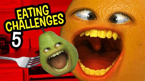 Annoying Orange Eating Challenges 5 Supercut Youtube