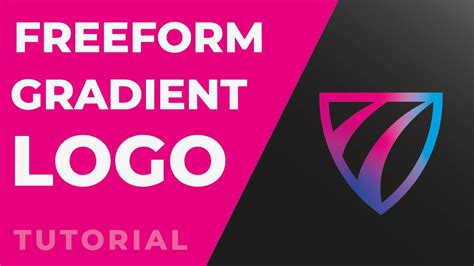 Adobe Illustrator 2020 Tutorial Freeform Gradient Logo Design Dezign Ark
