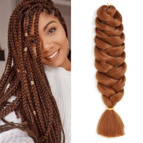 Kanekalon Jumbo Braiding Hair Synthetic High Temperature