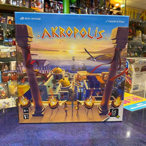 Akropolis Board Game Happy Piranha