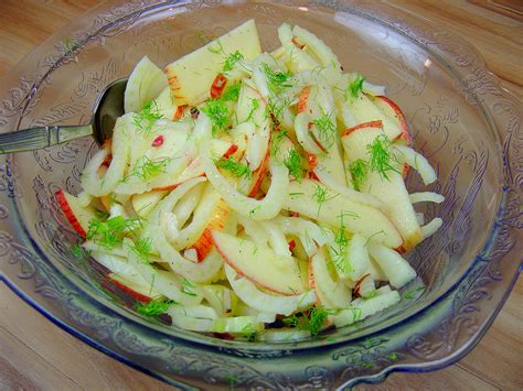 Apple Fennel Salad With Almonds A Palatable Pastime