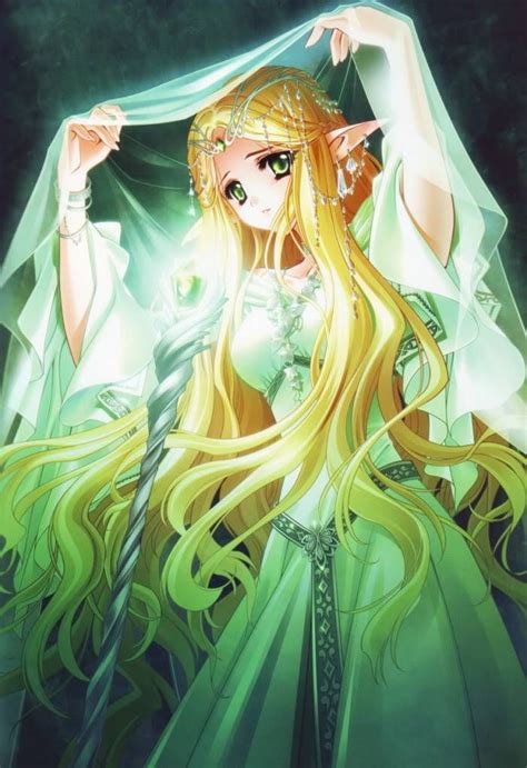 Anime Manga Clothes Anime Beautiful Elf Girl Anime