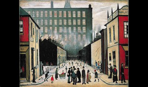 Ls Lowry The Original Grime Artist Art And Design The Guardian