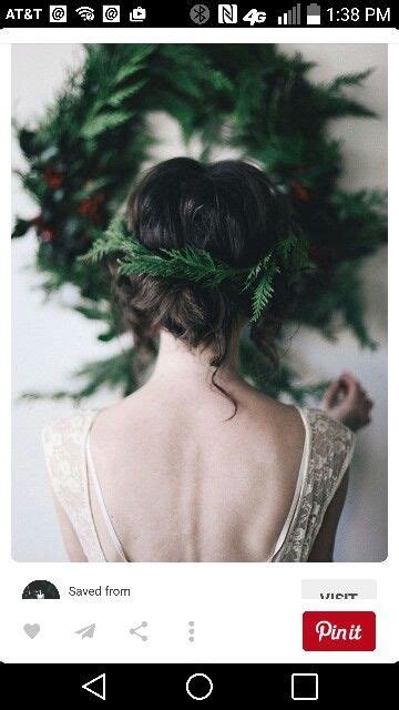 Winter Flower Crown Winter Flowers Flower Crown Wedding Flowers