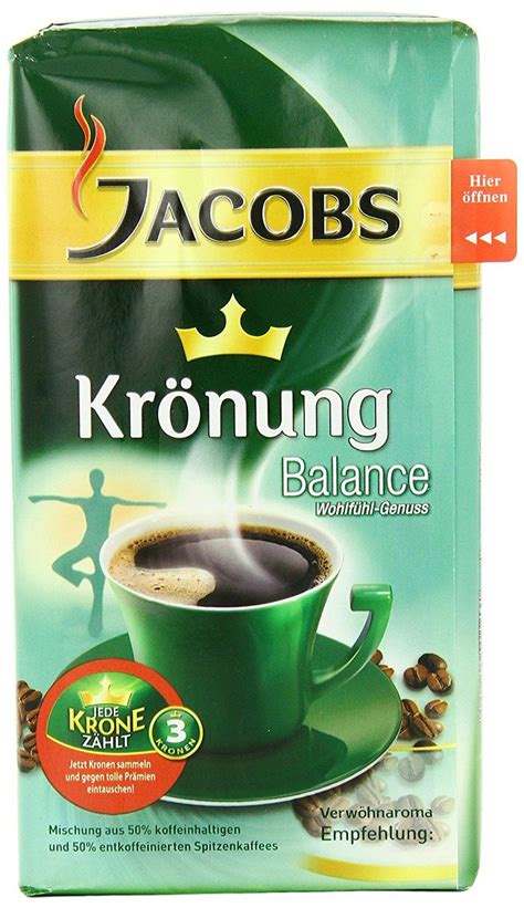 Jacobs Coffee Kronung Balance Net Wt 176 Oz Pack Of 3 For More