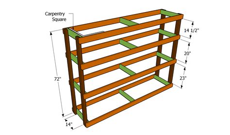 Garage Shelf Plans Easy Economical Garage Shelving From 2x4s Free Plans