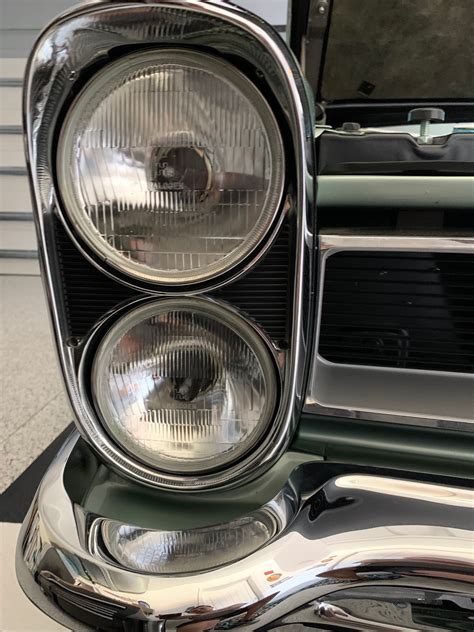 Stacked Headlights Of A 1965 Pontiac Gto Rmildlyinteresting