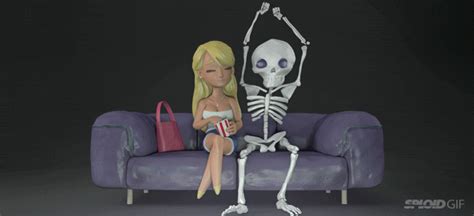 Hilarious Animation Shows How Its Not Fun Being A Skeleton