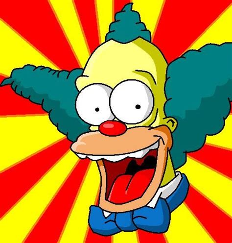 Krusty The Clown Krusty The Clown Simpsons Drawings Homer Simpson