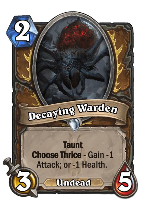 Three Druid Cards To Support The Upcoming Archetype Rcustomhearthstone