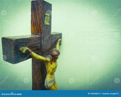 All Mighty Jesus In The Holy Cross Stock Image Image Of Christ