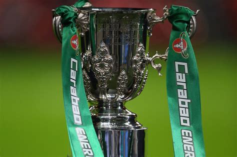 carabao cup draw  stream tv channel ball numbers  start time