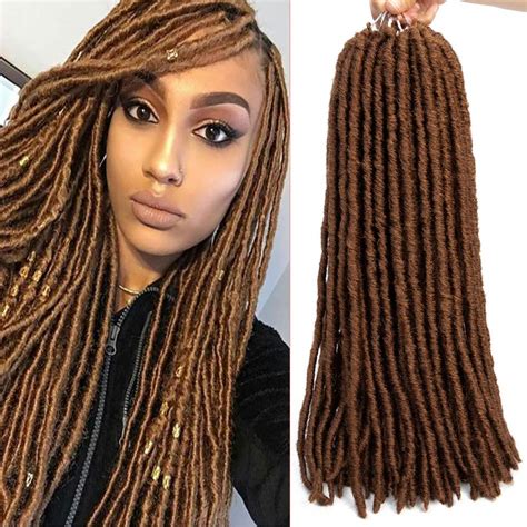 Soft dreads are delicate, feminine, and understated. 2020 Hot Selling! 20inch Soft Dreadlocks Crochet Braids Kanekalon Jumbo Dread Hairstyle Ombre ...