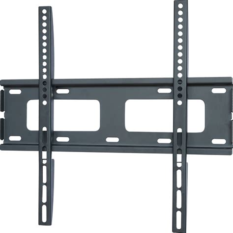 Ultimate Mounts Um105s Super Thin Fixed Wall Mount Bracket Black 32