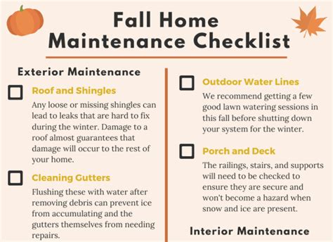 Fall Home Maintenance Checklist Flying Colors Painting Co
