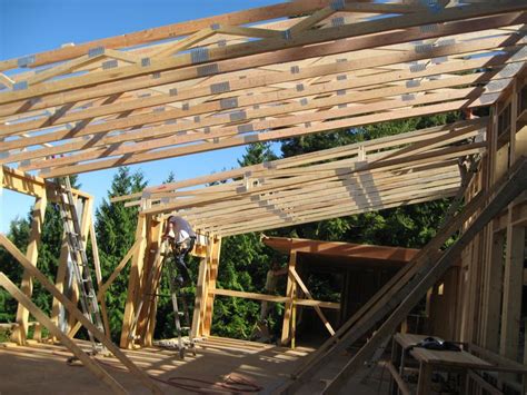 Pics For Flat Roof Trusses Roof Trusses Flat Roof Roof Design