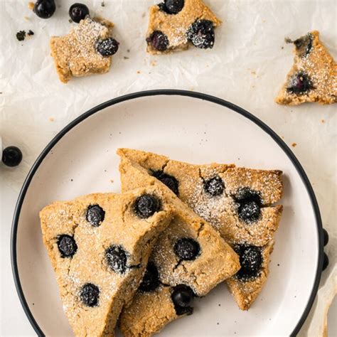 Almond Flour Scones With Blueberry Recipe Green And Keto