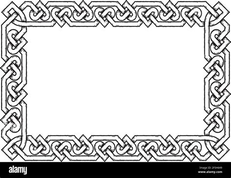 Celtic Knot Border Hi Res Stock Photography And Images Alamy