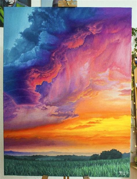 5 How To Paint Clouds Sunset For You Paintxc