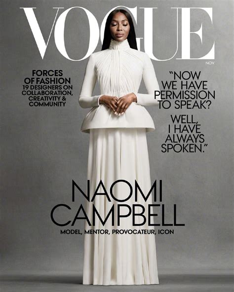 Naomi Campbell Magazine Covers