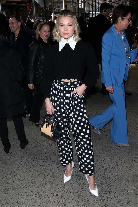 Olivia Holt Attends The Michael Kors Show During Nyfw 2020 In New York