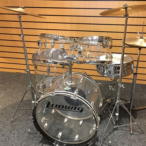 Used Drums Nottingham 1970s Ludwig Vistalite Used Drum Gear Drum