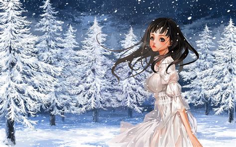26 Winter Anime Wallpaper Hd